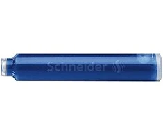 Schneder Rašalo kapsulės, Schneider, 30 vnt., trumpos, mėlynos sp.