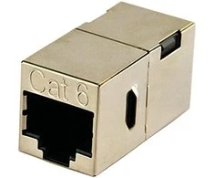 Schwaiger Schwaiger 2 x RJ45 Sidabrinė