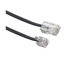 Schwaiger Modem-Kabelis RJ11 6P2C -> RJ45 8P2C 3m Juodas