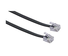 Schwaiger RJ11 6P4C 6m, juodas (TAL6331533)