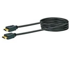 Schwaiger HDMI-Kabelis 4K UHD 1,5m vergoldete Steckkontakte Sw