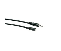 Kabelis Schwaiger Jack 3.5mm - Jack 3.5mm 5m juoda (KHA4036533)
