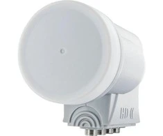 Schwaiger Quad-Switch LNB 4 Sat. Wetterfest Grau