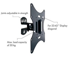 Laikiklis Schwaiger LWH030 011 94 cm (37") Juodas