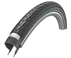 Padanga 28" Schwalbe Road Cruiser Plus HS 484 Active Wired 37-622 / 28x1.40 GreenCompound Reflex