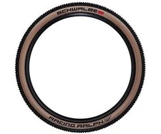 Padanga 29" Schwalbe Racing Ralph HS 490 Evo Fold TLE 60-622 / 29x2.35 Super Race Addix Speed Transparent-Skin