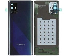 Samsung A715 A71 Back Cover Juodas