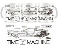 Sd Toys Back to the Future Time Machine mug