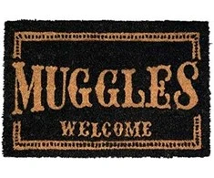 Sd Toys Harry Potter Muggles Welcome doormat