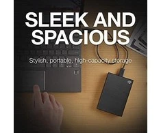 „Seagate One Touch“ 4 TB juodas kietasis diskas