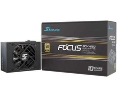650 W „Seasonic FOCUS-SGX-650 80+ Gold“