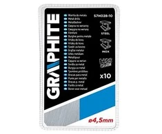 Grąžtas Graphite HSS-Co 4,5 mm metalo grąžtai, 10 vnt