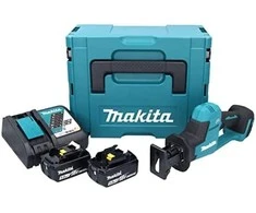 Makita DJR189RTJ Akumuliatorinis tiesinis pjūklas, 18 V, 0 - 3100SPM, 22mm, 2x5,0Ah Li-ion, 2,5kg