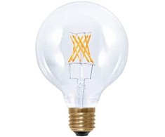 Segula Segula LED Globe 95 skaidrus E27 5W 400Lm 2200K dimmbar
