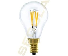 Segula Segula LED Tropfenlampe skaidrus E14 3W 2200K dimmbar