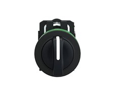 Schneider Electric Harmony XB5 Plokščias plastikinis jungiklis. juodas fi30 3 padėčių stabilus 2Z XB5FD33
