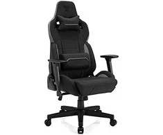 Žaidimų kėdė Sense7 Sentinel fabric  Gaming Chair, Juoda-pilka