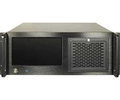 Inter-Tech InterTech 4U-4460 TFT stovas juodas