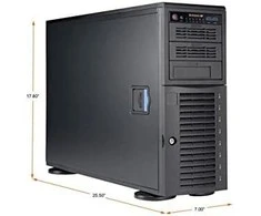 S 4HE SUPERMICRO CSE-743AC-1K26B-SQ
