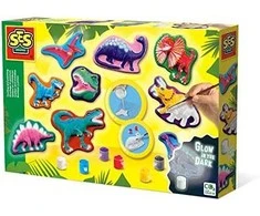 Ses Creative SES Gipso liejiniai su dinozaurų dažais 01292 12922
