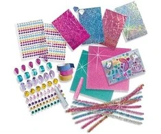 Ses_Creative Kūrybos rinkinys SES Creative Glitter Craft Box 14139