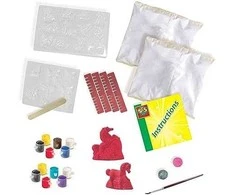 Žaidimų tešlos rinkinys SES Creative Molding and painting - 3 in 1