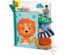ses creative SES sensorinė knyga gyvūnų uodegos 13112 31128