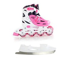 Inline Keturratis čiuožyklų ir riedučių rinkinys Enero 30-33