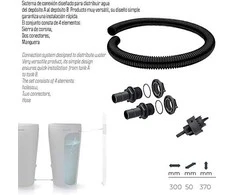 Prosperplast vandens surinkimo rezervuaro rinkinys ICANSET 8