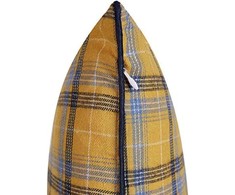 Beliani rinkinys 2 plaid dekoratyviniai pagalvės 45 x 45 cm daugiakampio DICENTA