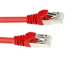 Sharkoon Kabelis RJ45 CAT.6 SFTP 2,0m raudona
