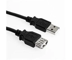 Sharkoon Kabelis USB 2.0 Verlängerung 0,5m juodas