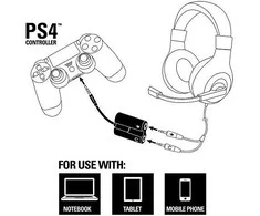 Sharkoon PMP35/TRRS (CTIA) IKI 2X 3.5MM ADAPTERIS