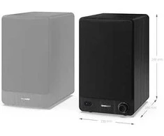 Kompiuterio kolonėlės Sharp CP-SS30 Bookshelf Speakers, Juodas | Sharp | Speakers | CP-SS30(BK) Bookshelf | 60 W | Bluetooth | Belaidė jungtis | Juodas