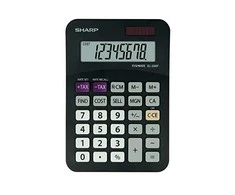 Skaičiuotuvas Sharp EL 330F, juodas