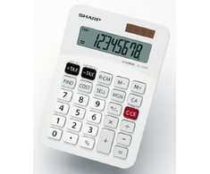 Skaičiuotuvas Sharp EL-330F, baltas