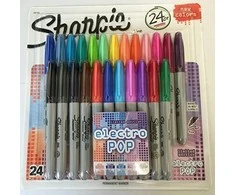 Markerių rinkinys Sharpie Fine Electro Pop 24 spalvos - 1940862