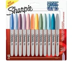 Markerių rinkinys Sharpie Fine Mystic Gems 12 vnt - 2157681