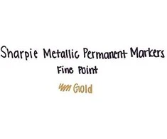 „Sharpie Metallic“ auksinis žymeklis, pakuotėje – 1986003