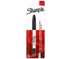 Markeris Sharpie Twin Tip Juodas – 1985877