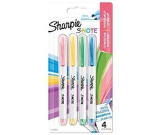 Markerių rinkinys Sharpie S-note Mix 4 vnt. - 2138234