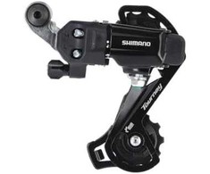 Shift lever SHIMANO TOURNEY RD-TY200 GS type 6/7 quick classic spring direct mounting juodas bal