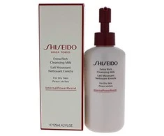 Shiseido Extra Rich Cleansing Milk valomasis pienelis sausai odai, 125 ml