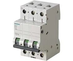 Siemens Grandinės pertraukiklis 3P B 25A 10kA AC 5SL4325-6