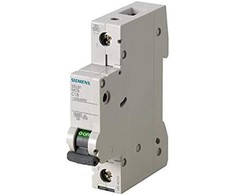 Siemens 5SL6120-6 Grandinės pertraukiklis SENTRON 5SL6 1P B 20A 6kA AC 5SL6120-6