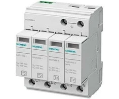 Siemens Viršįtampių iškroviklis C TIPO 2 4P 40kA 350V 3+1 sistema 5SD7464-0 - 5SD7464-0