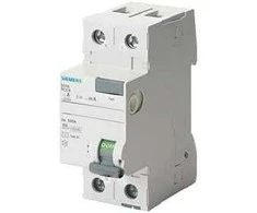 Siemens Liekamosios srovės grandinės pertraukiklis RCCB 2P 40A 0,03A Tipas AC polius N kairysis 5SV4314-0KL