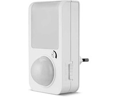 Sieninis šviestuvas Lampka wtykowa do gniazdka REV REV LED Plug-In Wall Light with Motion Detector 2,5W baltas