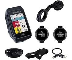 Dviračio kompiuteris SIGMA ROX 11.1 Evo GPS Juodas Sensor Set