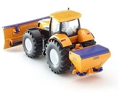 Siku 1:50 traktorius su plūgu ir druskos barstytuvu